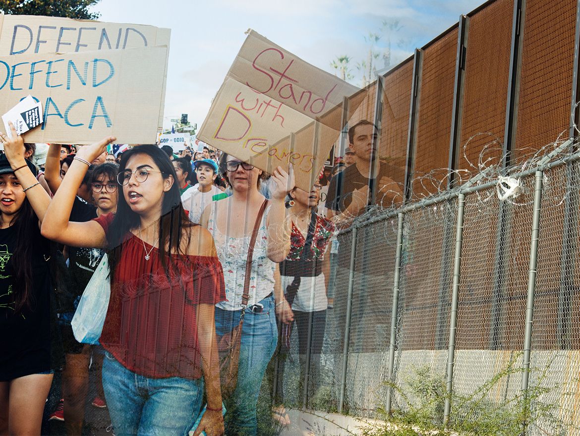 Retiran demócratas financiamiento de muro por DACA Retiran demócratas financiamiento de muro por DACA
