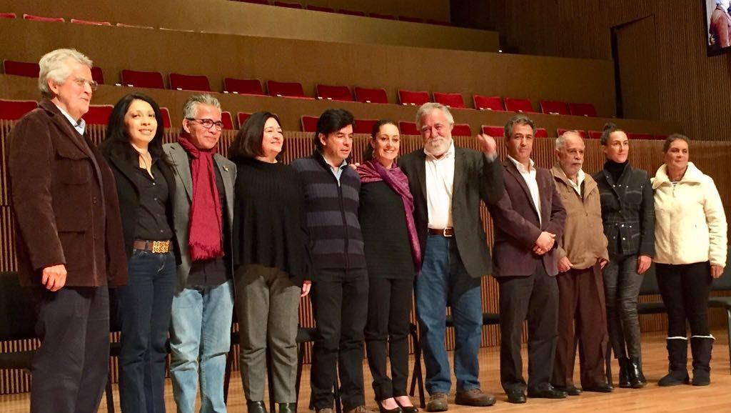 Sheinbaum presenta a Encinas como su coordinador general Sheinbaum presenta a Encinas como su coordinador general