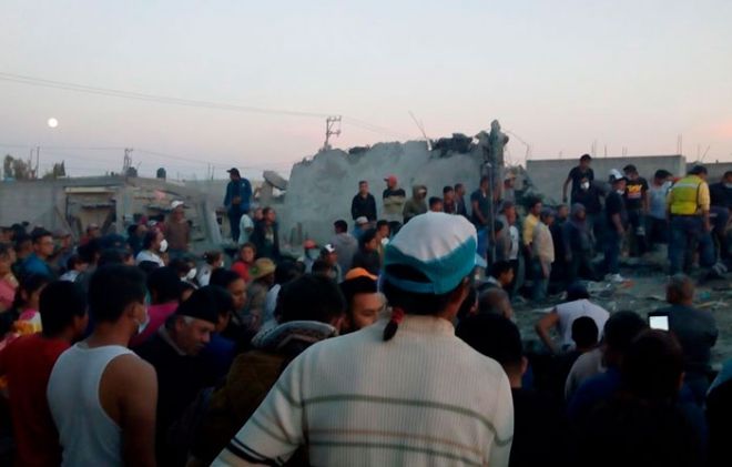 Explosión en inmueble de almacenaje de pirotecnia deja dos muertos