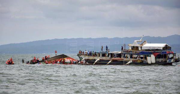 Naufragio deja cuatro muertos y 81 desaparecidos en Filipinas