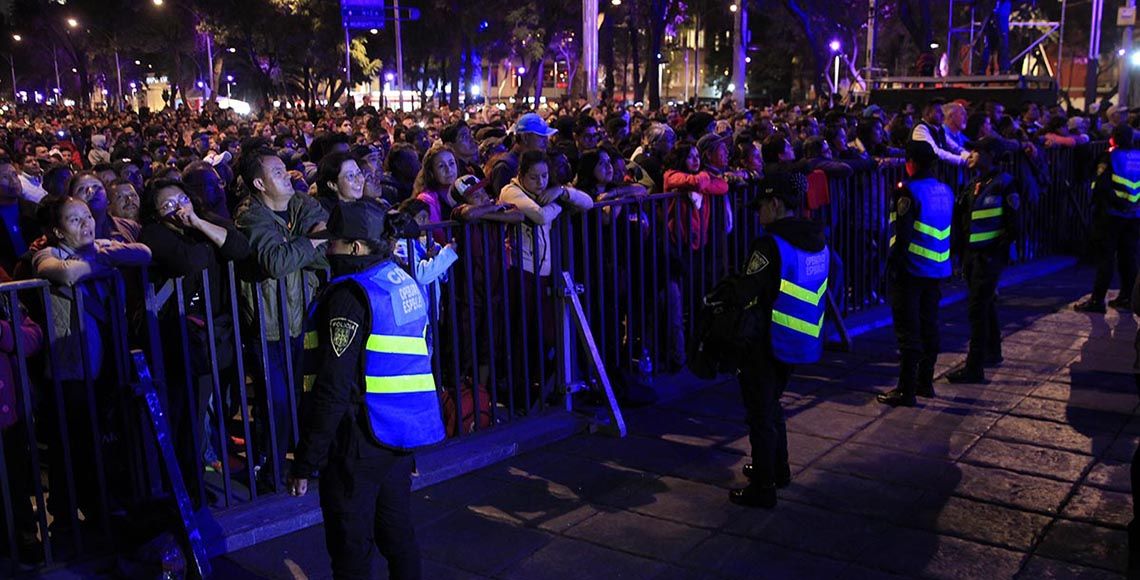 Más de 20 mil policías capitalinos vigilarán celebración de Año Nuevo