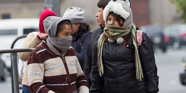 Alerta naranja por frío intenso en cinco delegaciones