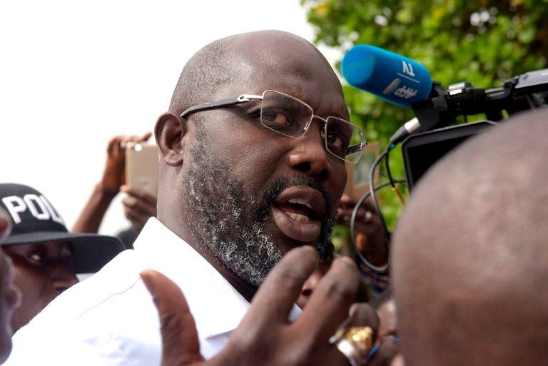 George Weah gana las elecciones en Liberia