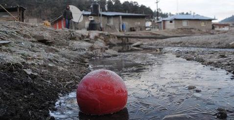 Durango registra temperatura de 11 grados bajo cero