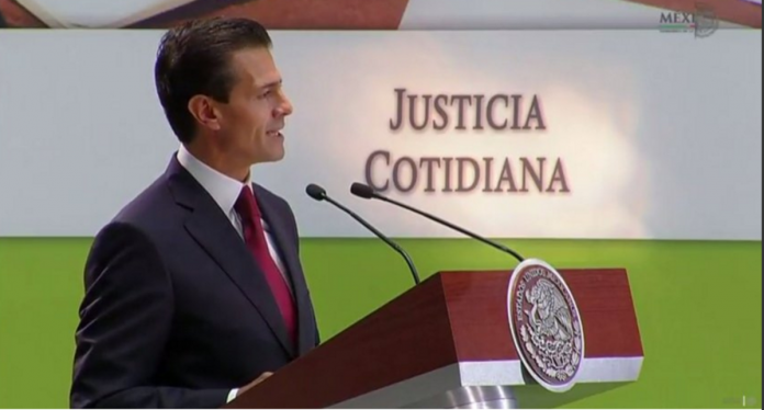 EPN envía a Cámara de Diputados paquete de iniciativas de justicia
