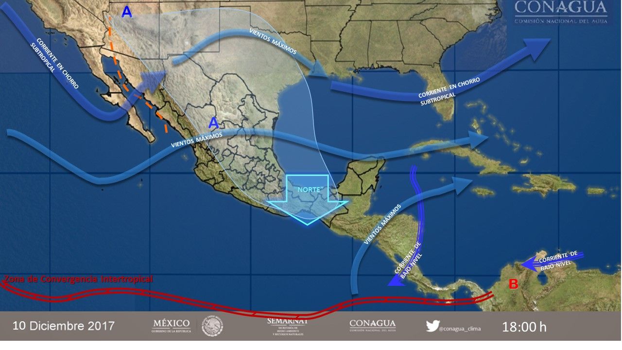 Masa de aire polar mantendrá ambiente muy frío en el país