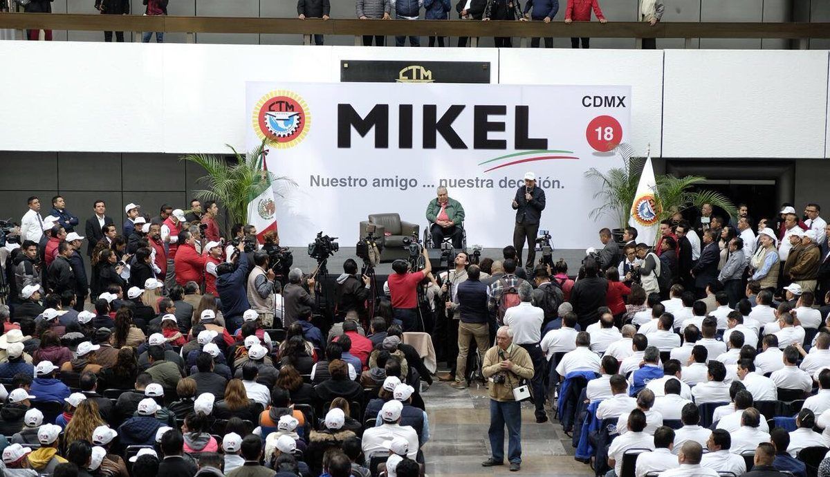 La CTM arropa a Mikel Arriola