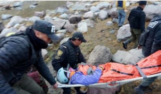 Rescatan a mujer lesionada en el Nevado de Toluca