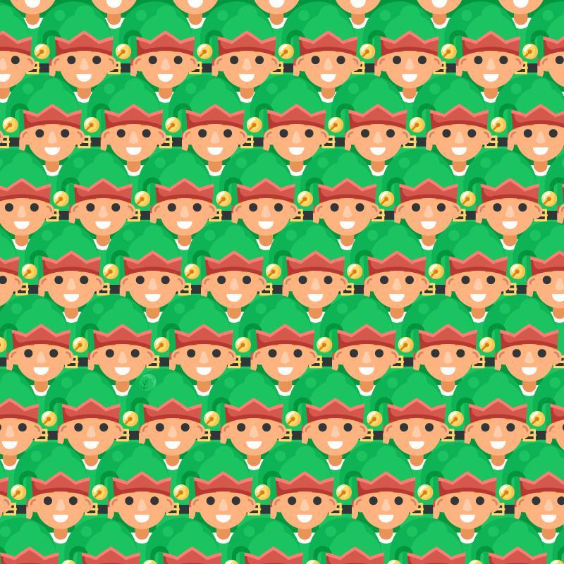 #RetoViral ¿Puede encontrar la col entre los elfos navideños?