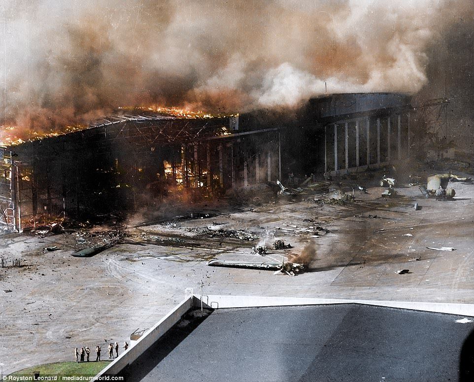 Muestran fotografías a color del ataque a Pearl Harbor - ph7