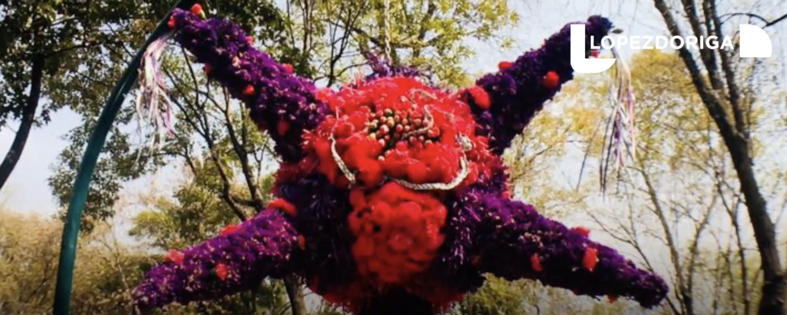 Exhibición de Piñatas en Paseo de la Reforma