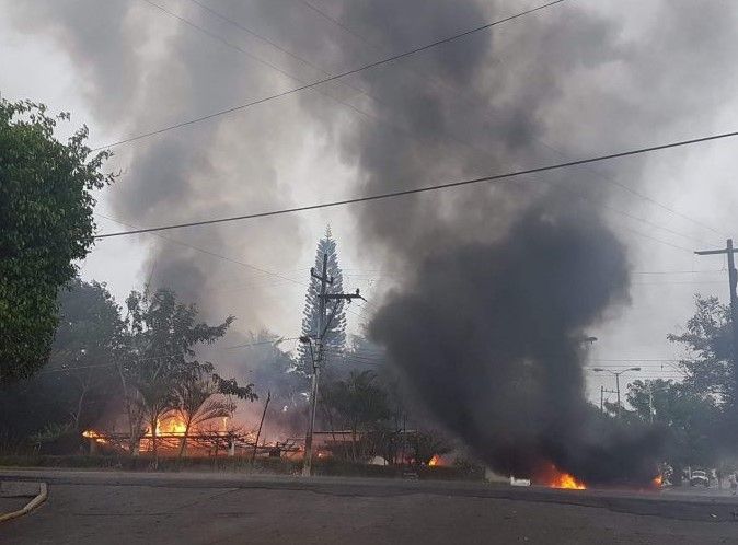 Estalla pipa de gas en Veracruz