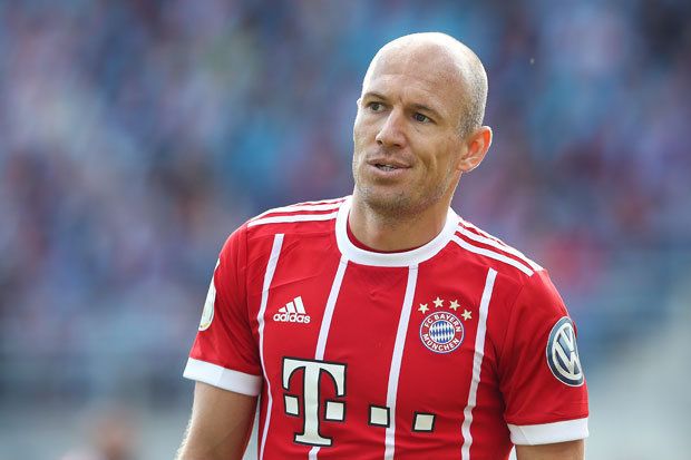 Arjen Robben se pierde juego contra el PSG en la Champions