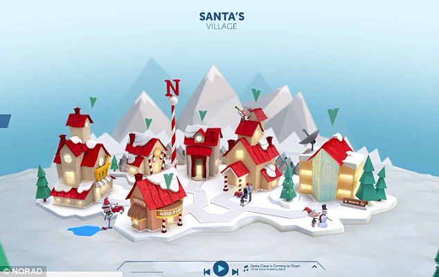 Lanzan sitio web para seguir el camino de Santa Claus