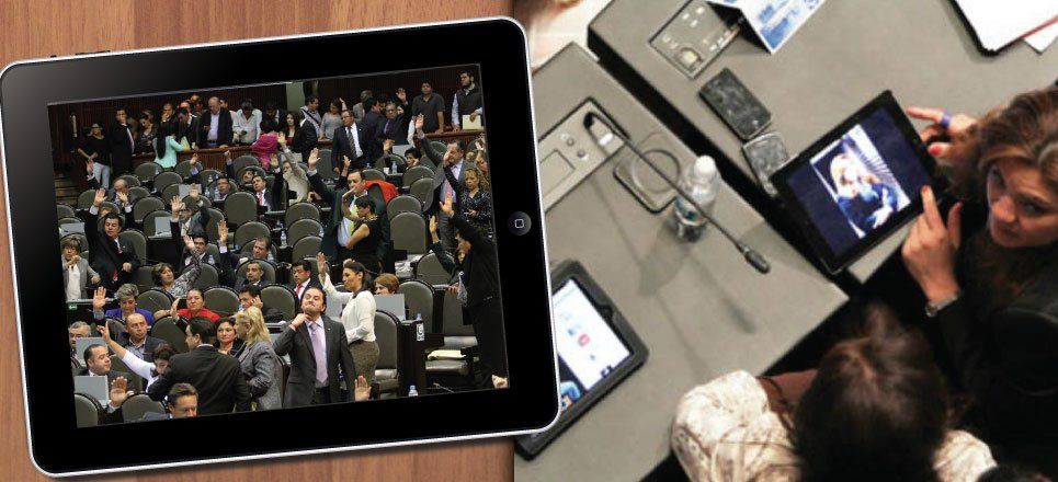 Senado gasta siete millones de pesos en iPads