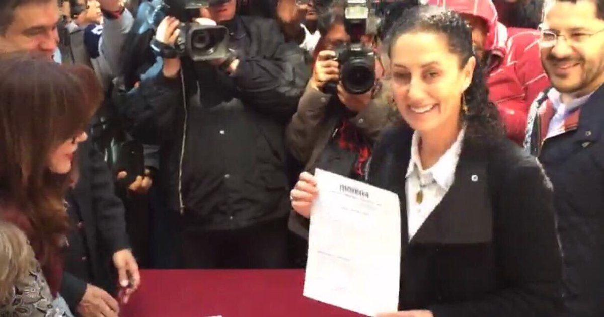 Claudia Sheinbaum, precandidata de Morena a la Ciudad de México Claudia Sheinbaum, precandidata de Morena a la Ciudad de México