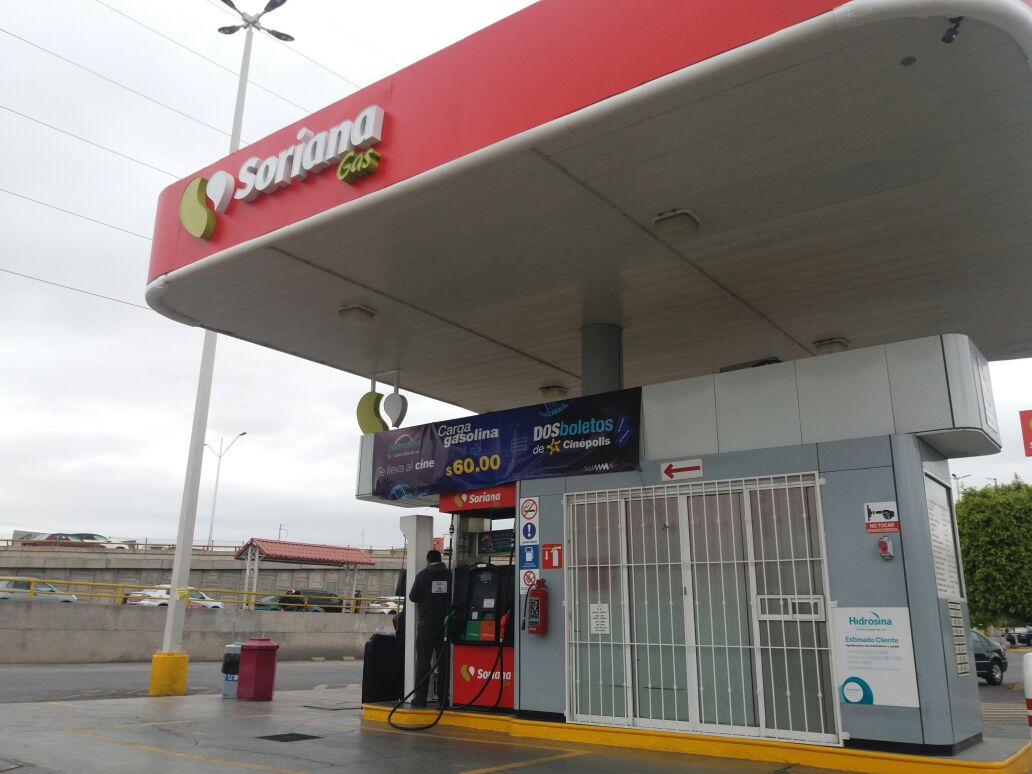 Soriana abre en San Luis Potosí su primera gasolinera