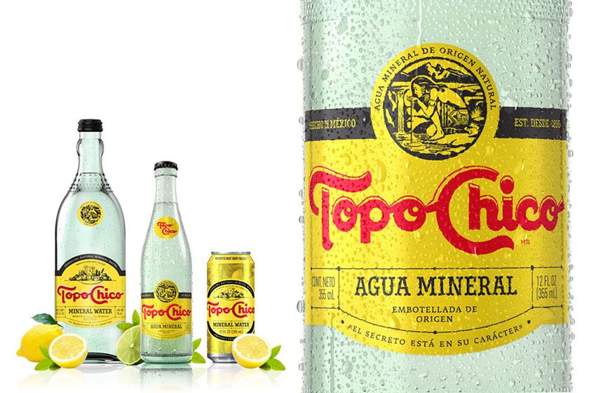 Agua mineral Topo Chico llegará a todo el país Agua mineral Topo Chico llegará a todo el país