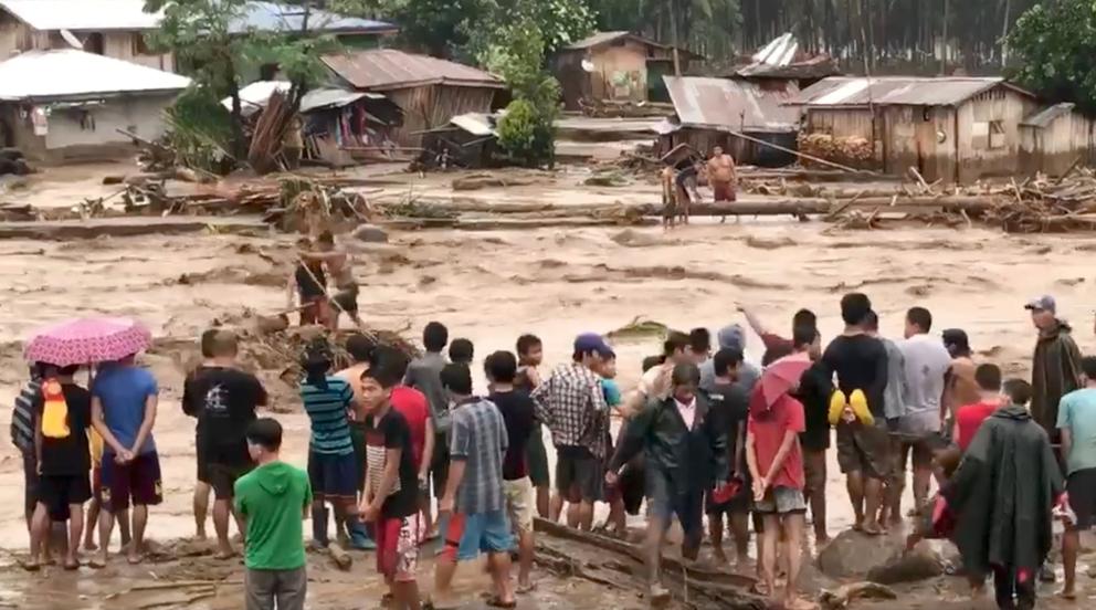 Tormenta tropical deja 133 muertos en Filipinas