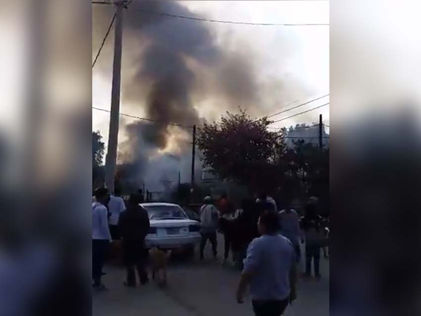 Explosión en polvorín de Tultepec deja al menos un muerto