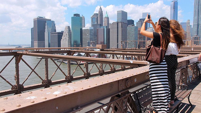 Turismo de EE.UU. baja cuatro por ciento en los primeros seis meses de 2017