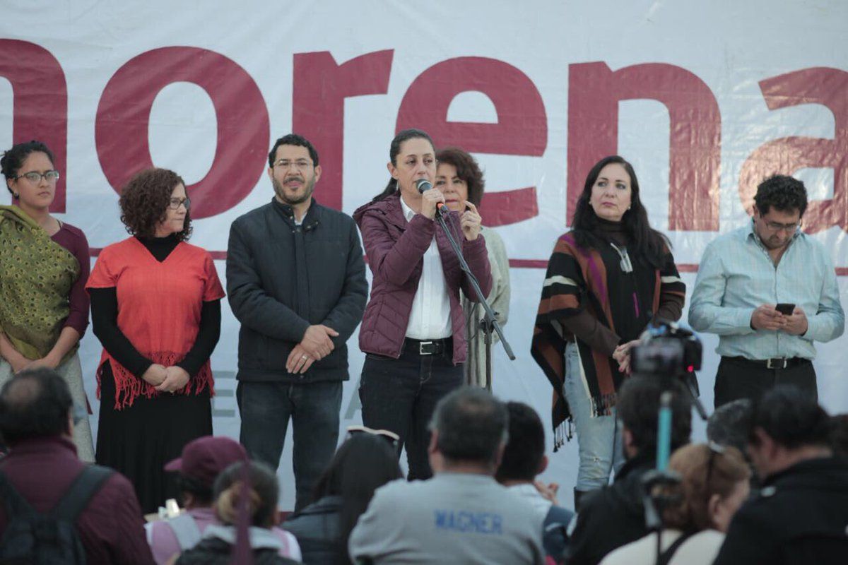 Sheinbaum denuncia agresión en Coyoacán Sheinbaum denuncia agresión en Coyoacán