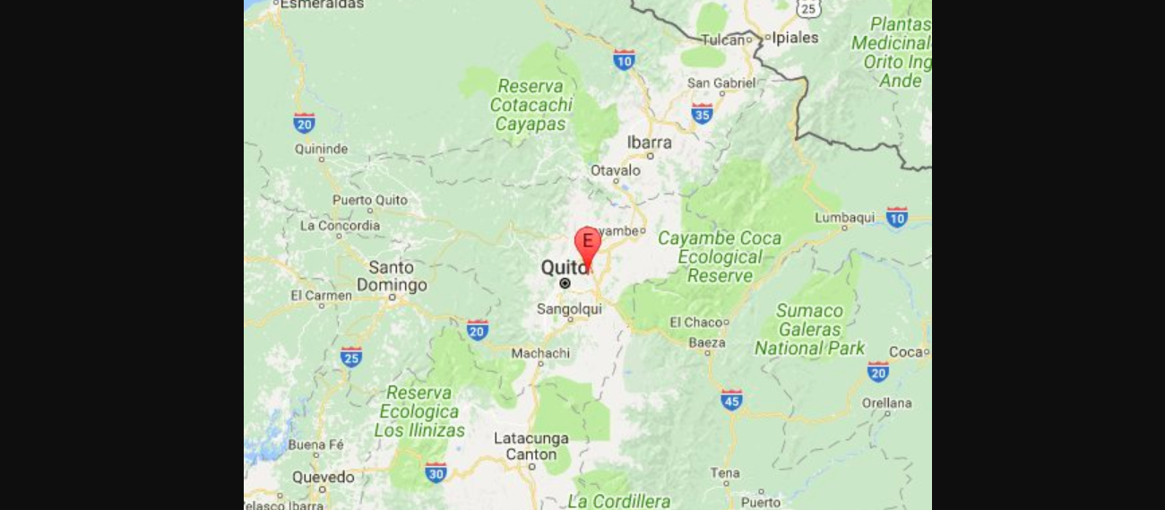 Sismo en Ecuador