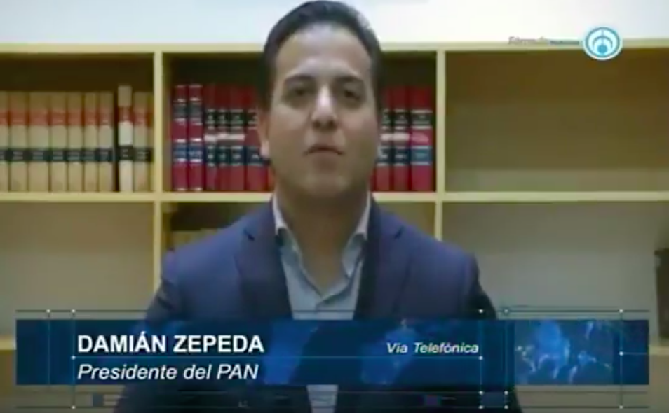 Lozano hace años no representa al PAN: Damián Zepeda Lozano hace años no representa al PAN: Damián Zepeda