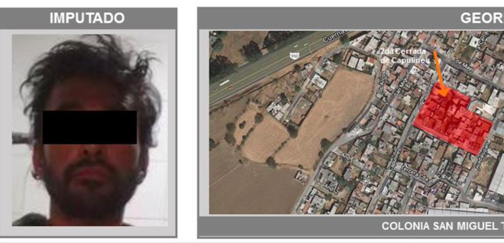 Detienen a hombre que secuestró y robó a su pareja en Tlalpan Detienen a hombre que secuestró y robó a su pareja en Tlalpan