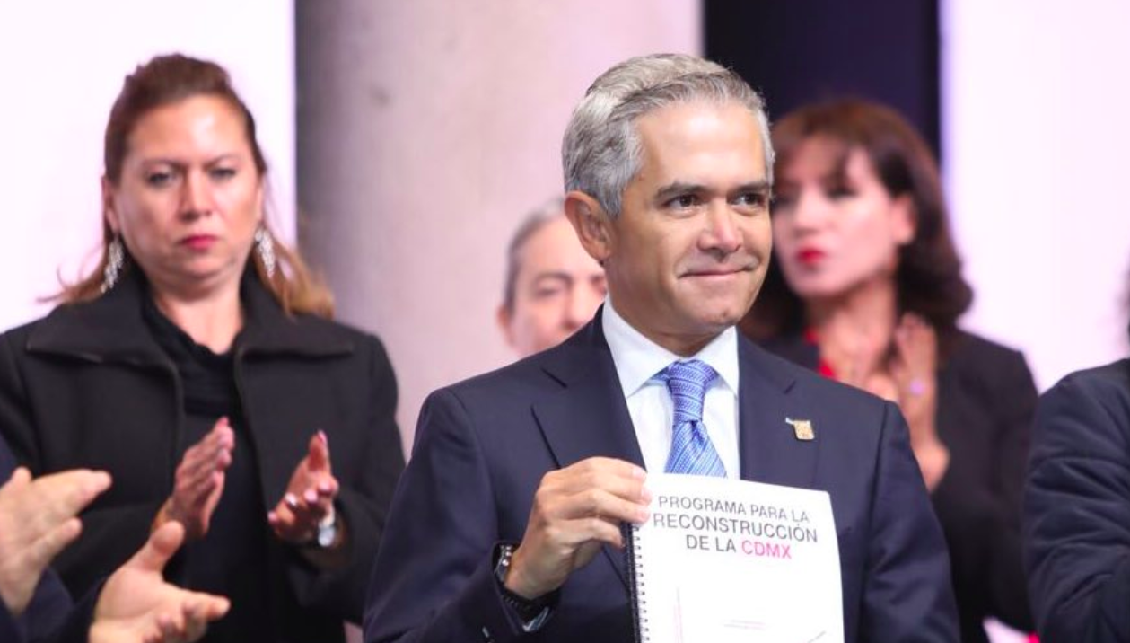 Presentan programa de reconstrucción para la Ciudad de México