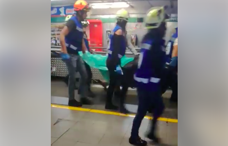 Hombre muere en Metro Bellas Artes