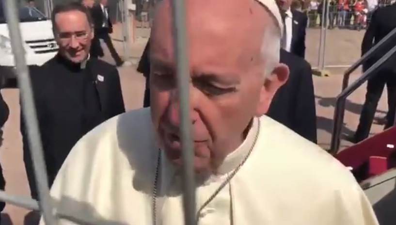 El papa Francisco defiende a obispo acusado de encubrir a cura pederasta