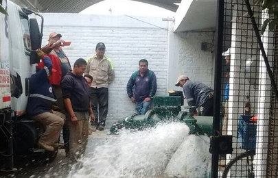 Realizan cortes al suministro de agua en Tlalnepantla