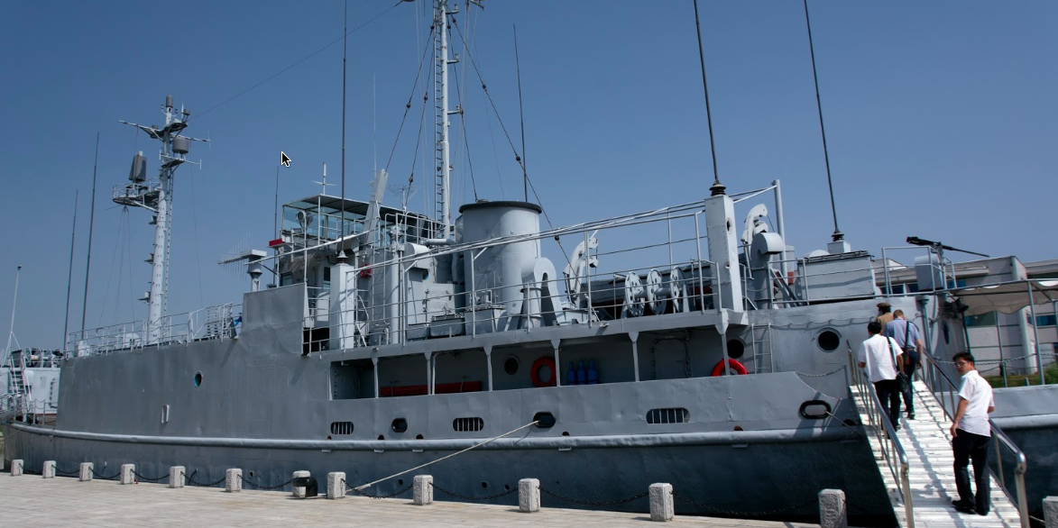 Corea del Norte exhibe el barco estadounidense USS Pueblo