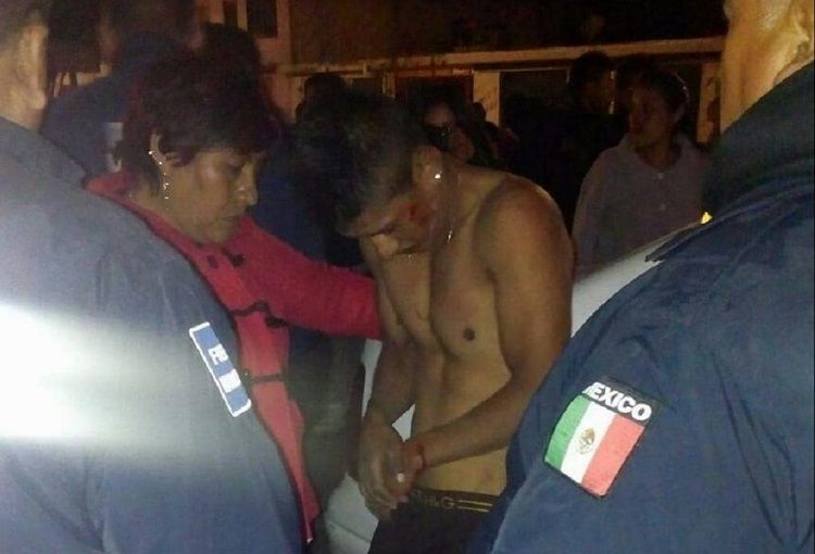 VIDEO: Joven libra linchamiento en Tlaxcala