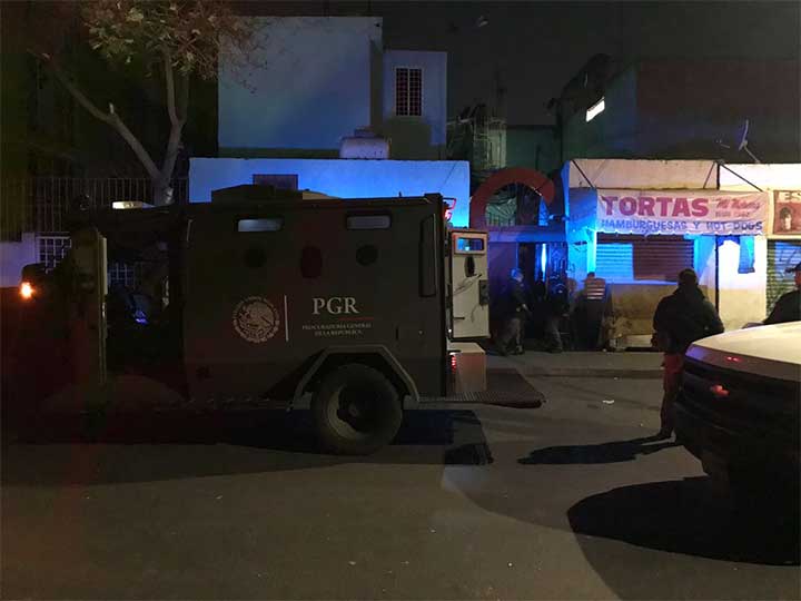 Hallan droga durante cateo en vecindad del Centro