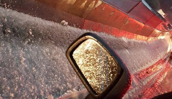 Alerta amarilla por frío, lluvia y granizo en cinco delegaciones