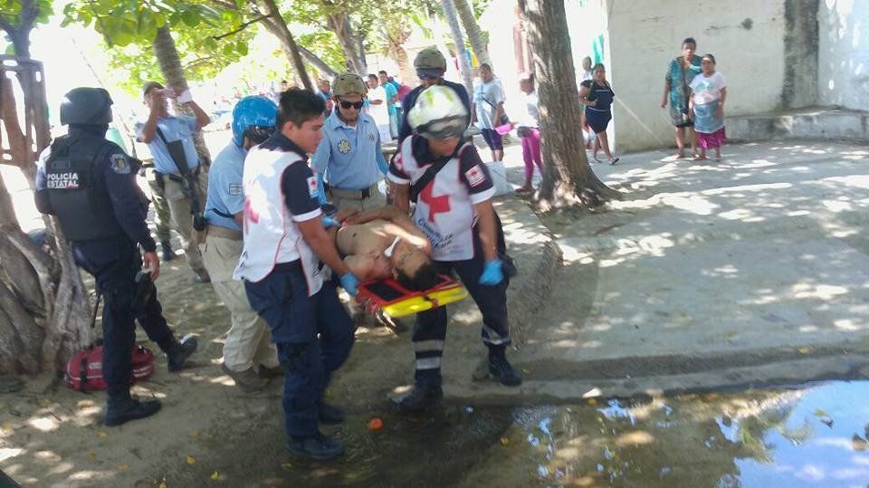Hieren de bala a hombre en zona turística de Acapulco