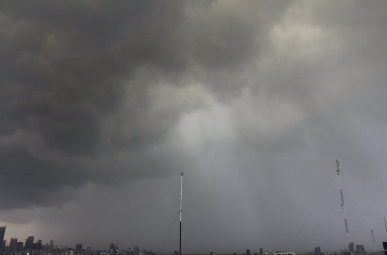 Alertan por lluvias en el Valle de México