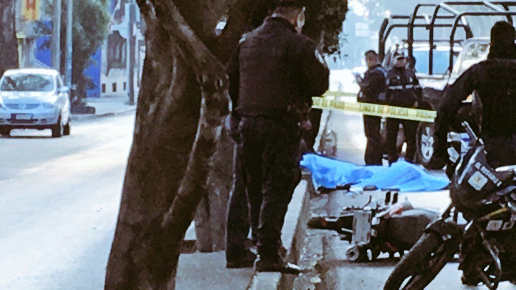 Policía muere en accidente de motocicleta en Azcapotzalco Policía muere en accidente de motocicleta en Azcapotzalco
