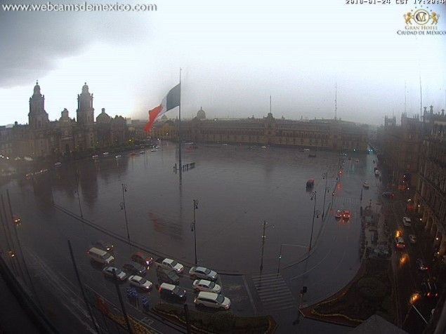 Alerta SMN por tormentas y chubascos an 14 estados del país