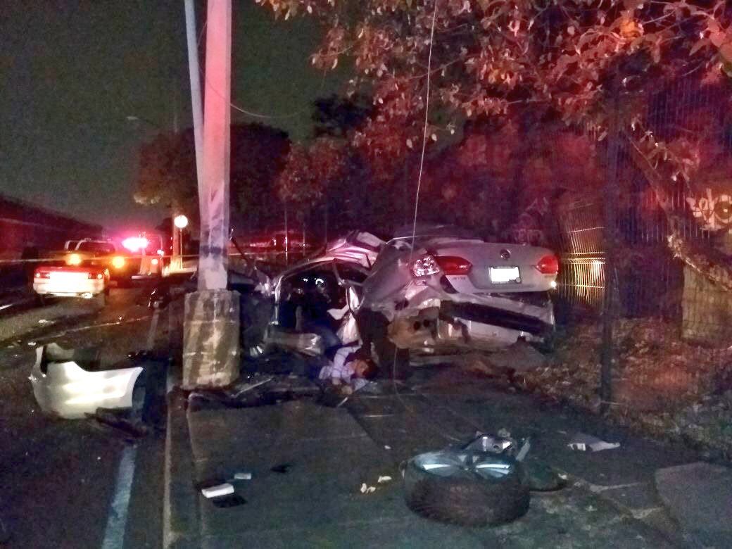 Choque deja un muerto en Coyoacán Choque deja un muerto en Coyoacán