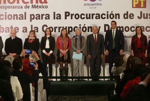 López Obrador presenta ternas para fiscalías