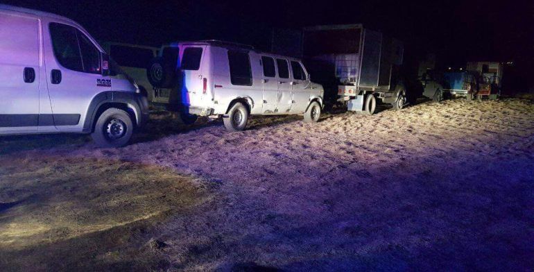 Recuperan nueve vehículos utilizados en robo de combustible