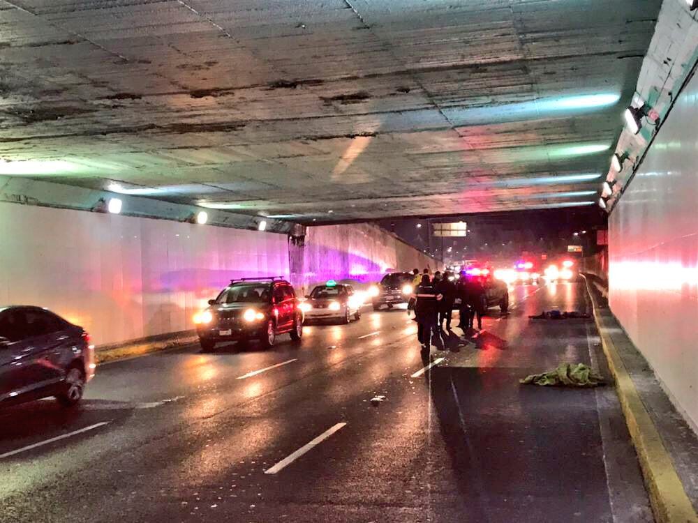 Muere hombre tras ser atropellado en Viaducto