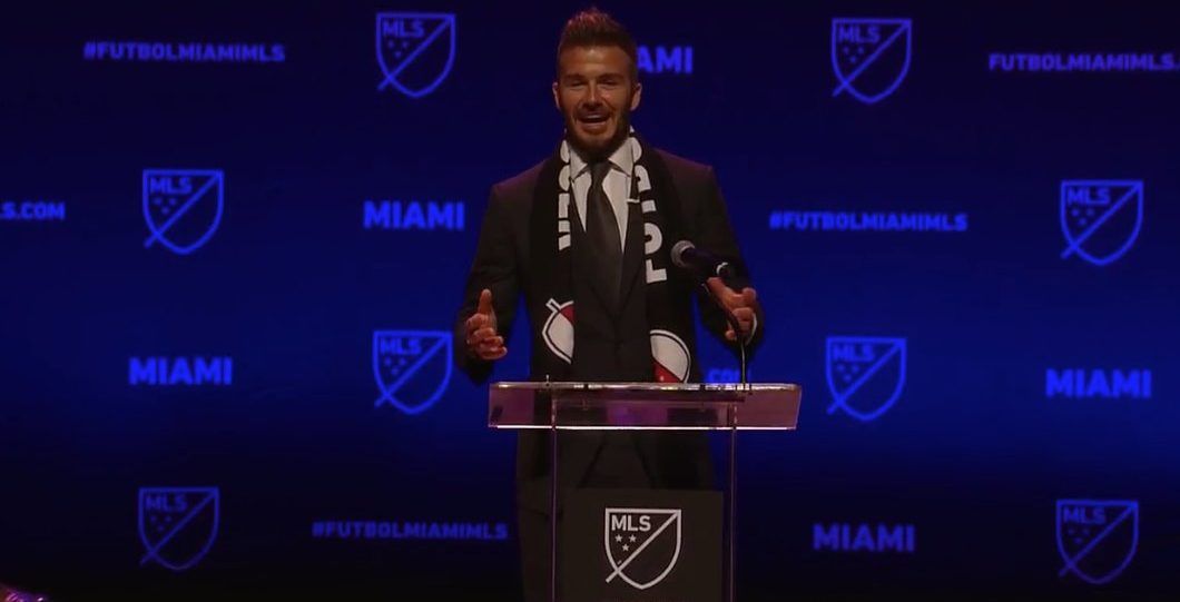 Beckham anuncia oficialmente su nuevo equipo de futbol de la MLS