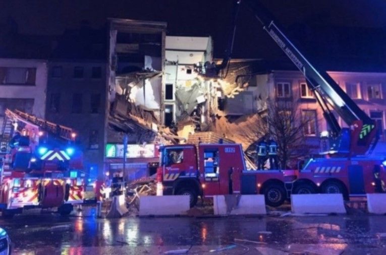 Explosión en Bélgica deja varios heridos