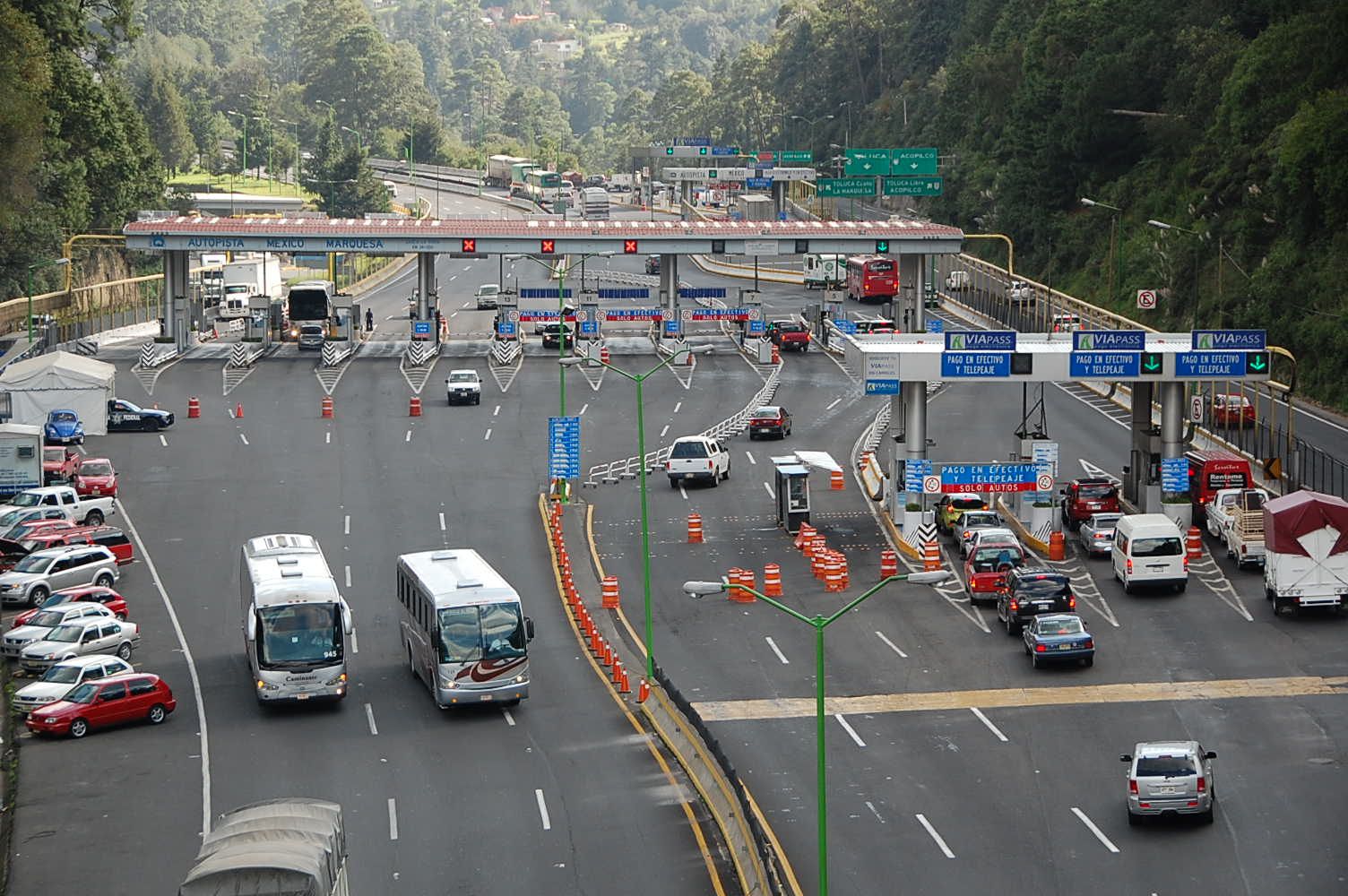 Aumenta peaje en la Autopista México-Toluca