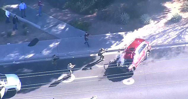 #Video Persecución termina con aparatoso choque en Arizona