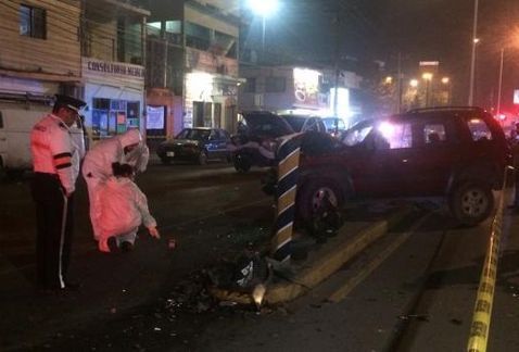 Choque de camionetas en San Nicolás deja un muerto y cuatro heridos